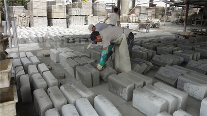 仿花岗岩路侧石 绿色建材的新趋势